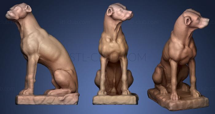 3D мадэль Собака (STL)